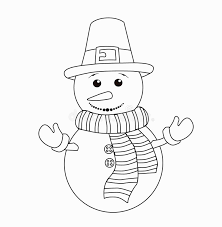This clipart image is transparent backgroud and png format. Coloring Book For Kids Black And White Cute Cartoon Snowman Vector Illustration Stock Vector Illustration Of Page Cartoon 138926845