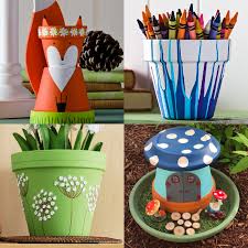 clay pot painting and decorating ideas