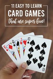 Check spelling or type a new query. 11 Fun Easy Cards Games For Kids And Adults Fun Card Games Family Card Games Card Games For Kids
