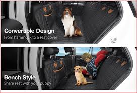 4 In 1 Dog Car Seat Cover Luxury
