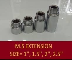 Threaded 1 Inch Ms Extension