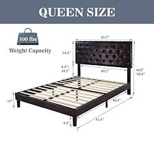 allewie queen bed frame with