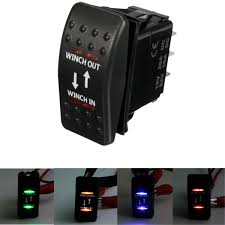 Improper wiring can damage your vehicle's electrical system or cause a fire. 7 Pins 12v 20a Winch In Winch Out Rocker Switch Car Boat Led Winch In Winch Out Switch Button Dual Light On Off On Universal Led Car Switches Car Switch12v Car Switches Aliexpress