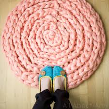 12 diy crochet and knit rugs to cozy up