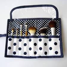 diy makeup brush holders and rolls
