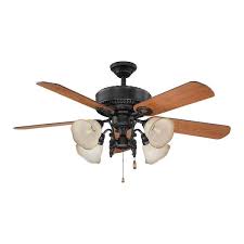 bronze downrod mount ceiling fan