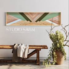 Buy Wood Mosaic Wooden Wall Art For