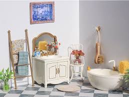 1 12 Scale Dollhouse Miniature Bathroom