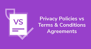 privacy policies versus terms and