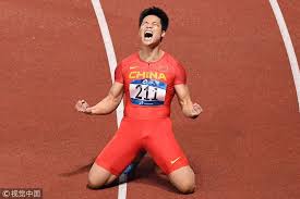 #china's su bingtian runs a 9.83 to advance to the final of the men's 100m. China S Star Sprinter Su Bingtian Takes Gold With New Record Chinadaily Com Cn