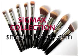 sigma brushes f88 p88 makeup review