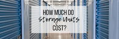how much do storage units cost the