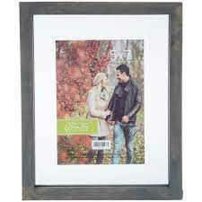 Gray Float Wood Wall Frame 5 X 7