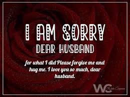 heartfelt sorry messages for husband