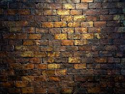 Brick Wall Dark Background Old Grunge