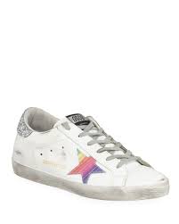 Great news!!!you're in the right place for golden goose superstar. Golden Goose Superstar Rainbow Lace Up Sneakers Neiman Marcus