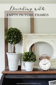 Decorate With Empty Thrift Frames