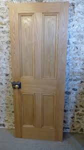 Solid 4 Panel Interior Engineered Oak Door