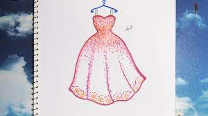 How to Draw a Dress - Vẽ Váy Công Chúa 10 - An Pi TV Coloring - YouTube