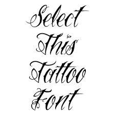Letters can be formed by overlapping or simply connecting letters to each other. Graffiti Tattoo Font Creator Font Generator