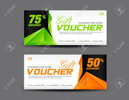 Gift Voucher Template Coupon Design Red Gift Certificate Ticket