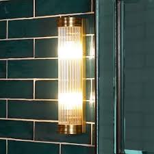 Brass Bathroom Wall Light