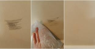 use baby wipes to remove marks on the