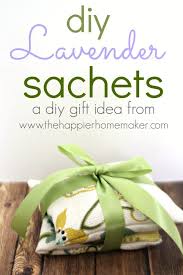 homemade gift diy lavender sachets