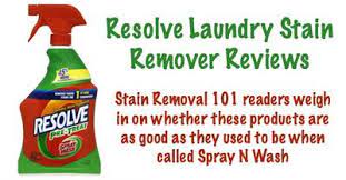 resolve stain remover reviews for