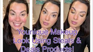 younique makeup look using steals