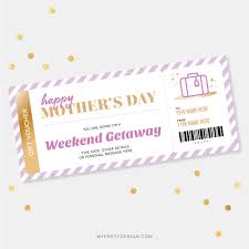 weekend getaway gift voucher