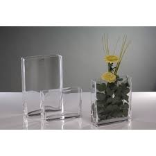 Glass Vase Rectangular Rectangular