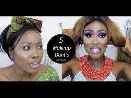 5 makeup don ts fab magazine