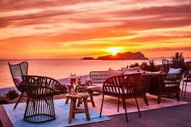 best sunset bars restaurants in ibiza