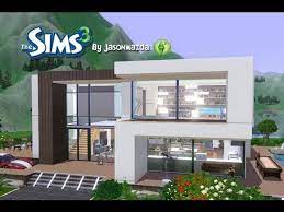 The Sims 3 House Designs Modern Villa