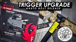 ruger 10 22 bx w auto bolt release