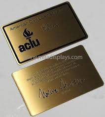 Metal Cards Brass Aluminum Metal Membership Vip Cards Metal