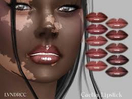 the sims resource caelia lipstick