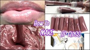 how to make tinted lip gloss tutorial
