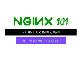 나는 nginx 설정이 정말 싫다구요