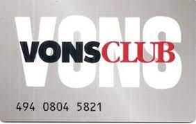 gift card vons club vons united