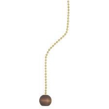 Shop Westinghouse 7066100 Light Fixture Pull Chain With Wooden Ball Overstock 11846309