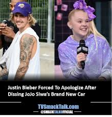Theo wargo/getty images for nyfw: Justin Bieber Forced To Apologize After Dissing Jojo Siwa S Brand New Car Photo T V S T Jojo Siwa New Car Photo Justin Bieber