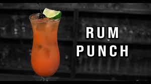 rum punch easy rum recipes booze on