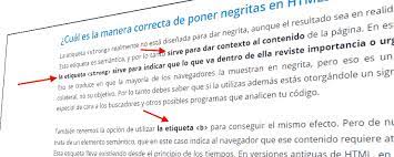 HTML5: ¿Cuál es la forma correcta de poner negritas? ¿strong, b o "font-weight"? | campusMVP.es