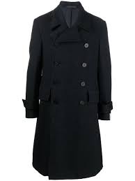 Caruso Double Ted Wool Trench Coat