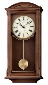Seiko Arched Pendulum Clock And Dual