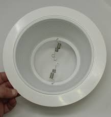 Plastic White Light Trim Ring Recessed Can 6 Inch Over Size Oversized Jsp Manufacturing