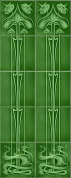 Fireplace 10 Tile Set Ref 25 Green