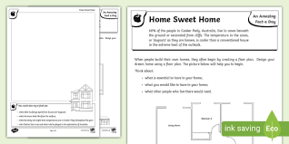 Home Sweet Home Worksheet Worksheet